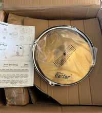 Carregar imagem no visualizador da galeria, Kids Drum Set Eastar 3-Piece for Beginners, 14 inch Drum Kit with Adjustable Throne, Cymbal, Pedal & Two Pairs of Drumsticks, Junior Drum Set with Bass