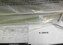 Carregar imagem no visualizador da galeria, Portable Electric Space Heater - Safe and Quiet Heater for Indoor, Large Room, Office, Bedroom, and Garage Use, Advanced Far-Infrared Heat with Thermo