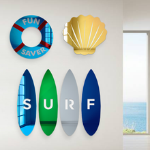 Load image into Gallery viewer, Sea Shell Decorative Wall Mirror