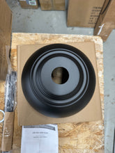 Carregar imagem no visualizador da galeria, Home Decorators Collection Shelston 10 in. 1-Light Black Farmhouse Pendant Light Fixture with Metal Shade