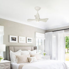 Carregar imagem no visualizador da galeria, 28" Kwang Farmhouse DC Motor Downrod Mount Reversible Ceiling Fan with LED Lighting and Remote Control