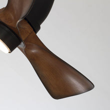 Carregar imagem no visualizador da galeria, 28" Kwang Farmhouse DC Motor Downrod Mount Reversible Ceiling Fan with LED Lighting and Remote Control