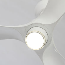 Carregar imagem no visualizador da galeria, 28" Kwang Farmhouse DC Motor Downrod Mount Reversible Ceiling Fan with LED Lighting and Remote Control