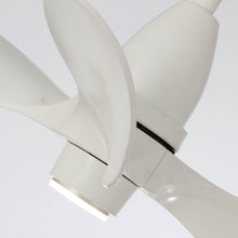 Carregar imagem no visualizador da galeria, 28" Kwang Farmhouse DC Motor Downrod Mount Reversible Ceiling Fan with LED Lighting and Remote Control