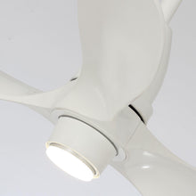 Carregar imagem no visualizador da galeria, 28" Kwang Farmhouse DC Motor Downrod Mount Reversible Ceiling Fan with LED Lighting and Remote Control