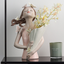 Load image into Gallery viewer, Beautiful Girl Flower Vase