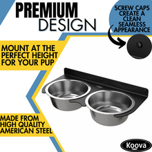 Carregar imagem no visualizador da galeria, Floating Dog Bowl Shelf