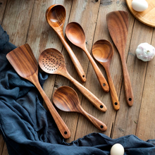 Carregar imagem no visualizador da galeria, Wooden Utensils Set