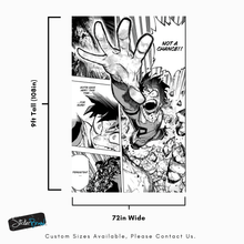 Carregar imagem no visualizador da galeria, Midoriya Manga Panels Wallpaper Mural. #A1016