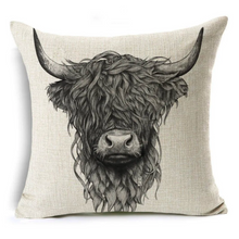 Carregar imagem no visualizador da galeria, Scottish Yak Cushion Covers