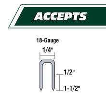 Carregar imagem no visualizador da galeria, Metabo HPT N1804DAM 18V MultiVolt™ Brushless 18-Gauge 1/4" Narrow Crown Stapler