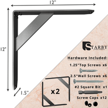Load image into Gallery viewer, Jetstream Low Profile Countertop Brackets (2 Pack)