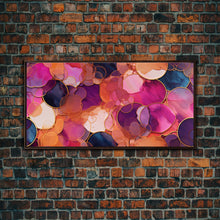 Cargar imagen en el visor de la galería, Colorful Print, Vibrant Abstract Wall Art, Panoramic Art, Wall Art, Canvas Art, Landscape Art, Living Room Prints, Retirement Gifts, Prints