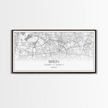 Load image into Gallery viewer, Berlin Street Map, Germany Map, Map Print, Modern Art, Wall Art, Canvas Print, Gift For New Home, Couples Décor, Minimalist Wall Art