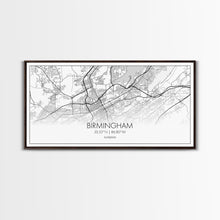 Load image into Gallery viewer, Birmingham Street Map, Alabama Map, Map Print, Modern Art, Wall Art, Canvas Print, Hometown Gifts, Entryway Décor, Farmhouse Wall Art