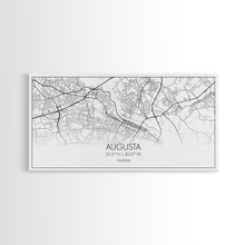 Carregar imagem no visualizador da galeria, Augusta Street Map, Georgia Map, Map Print, Modern Art, Wall Art, Canvas Print, Farmhouse Décor, College Dorm Décor, Teacher Gift, Prints