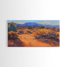 Carregar imagem no visualizador da galeria, Adorable cows at a red barn in the countryside, Framed Canvas Print, great for rustic living room, farmhouse wall decor art