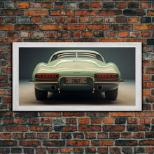 Carregar imagem no visualizador da galeria, Automotive Art, Classic Car Wall Art, Car Print, Panoramic Art, Wall Art, Canvas Art, Landscape Art, Landscape Print, Car Lover Gift, Office