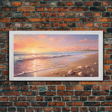 Load image into Gallery viewer, Beach Wall Art Print, Coastal Prints, Beach Prints, California Prints, Ocean Beach, Palm Print, Tropical Vibes, Surfing Poster Wall Art