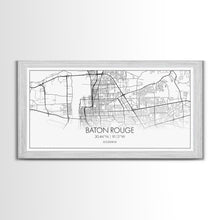 Load image into Gallery viewer, Baton Rouge Street Map, Louisiana Map, Map Print, Modern Art, Wall Art, Canvas Print, Realtor Gift, Wall Art Above Bed, Home Wall Décor