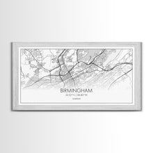 Load image into Gallery viewer, Birmingham Street Map, Alabama Map, Map Print, Modern Art, Wall Art, Canvas Print, Hometown Gifts, Entryway Décor, Farmhouse Wall Art