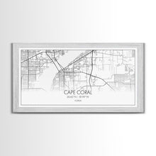 Carregar imagem no visualizador da galeria, Cape Coral Street Map, Florida Map, Map Print, Modern Art, Wall Art, Canvas Art, Rustic Décor, Bedroom Décor Women, Gift For The Home