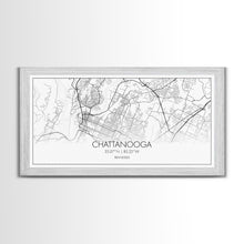 Cargar imagen en el visor de la galería, Chattanooga Street Map, Tennessee Map, Map Print, Modern Art, Wall Art, Canvas Art, Cute Room Décor, Wall Art Canvas, Trendy Wall Art
