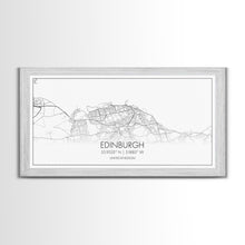 Load image into Gallery viewer, Edinburgh Street Map, Scotland Map, Map Art, Minimalist Art, Wall Art, Canvas Art, Travel Wall Art, Husband Gift, Office Décor For Men