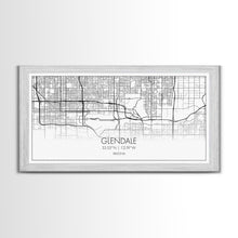 Load image into Gallery viewer, Glendale City Map, Arizona Map, Map Art, Minimalist Art, Wall Art, Canvas Art, Cabin Wall Décor, Entryway Décor, Room Décor, Gifts For Her