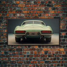 Carregar imagem no visualizador da galeria, Automotive Art, Classic Car Wall Art, Car Print, Panoramic Art, Wall Art, Canvas Art, Landscape Art, Landscape Print, Car Lover Gift, Office