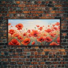 Load image into Gallery viewer, Beautiful Flower Art, Buttercups, Framed Canvas Print, Flower Painting, Boho Style Decor, Minimalist Art, Botanical Art, Flower Art Prints