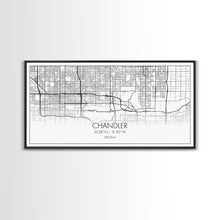 Cargar imagen en el visor de la galería, Chandler Street Map, Arizona Map, Map Print, Modern Art, Wall Art, Canvas Art, Office Décor, Prints Wall Art, Farmhouse Prints, Room Décor