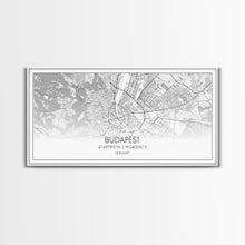 Carregar imagem no visualizador da galeria, Budapest Street Map, Hungary Map, Map Print, Modern Art, Wall Art, Canvas Art, Moving Gifts, Gift For New Home, Guest Room Decor, Prints