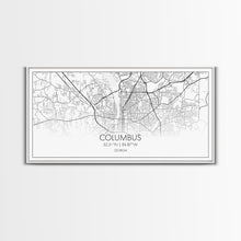 Cargar imagen en el visor de la galería, Columbus Street Map, Georgia Map, Map Print, Modern Art, Wall Art, Canvas Art, Couple Wall Décor, Bedroom Décor Man, Appreciation Gift
