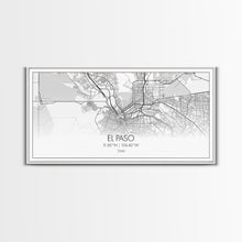 Load image into Gallery viewer, El Paso Street Map, Texas Map, Map Art, Minimalist Art, Wall Art, Canvas Art, Dorm Room Décor, Unique Room Décor, Father Gift, Prints