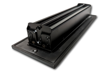 Cargar imagen en el visor de la galería, Cast Aluminum Linear Bar Vent Covers - Black