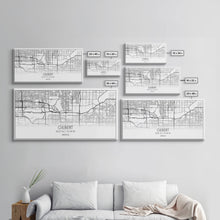 Load image into Gallery viewer, Gilbert City Map, Arizona Map, Map Art, Minimalist Art, Wall Art, Canvas Art, Lake House Décor, Ranch House Décor, Dorm Wall Décor, Home Art