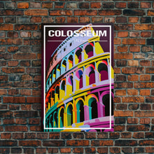 Cargar imagen en el visor de la galería, Colosseum, Rome Wall Art, Italy Travel Poster, Europe Wall Art, Travel Wall Print, Travel Poster, Travel Wall Art, Canvas Wall Print