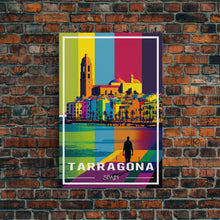 Load image into Gallery viewer, Tarragona Wall Art, Spain Poster, Catalonia Wall Art, Europe Art Print, Travel Wall Print, Travel Poster, Travel Wall Art, Canvas Wall Print