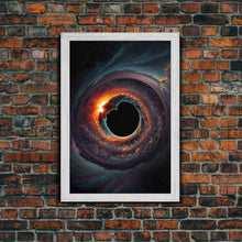 Carregar imagem no visualizador da galeria, Eye Of the Storm, Galaxy art, framed canvas print, unique space decor