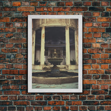 Carregar imagem no visualizador da galeria, Abandoned House, Haunted House, Halloween Wall Art, Canvas Print, Wall Hanging, Portrait Art, Horror Home Decor, Spooky Art Print, Dark Art
