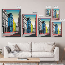 Load image into Gallery viewer, Belgium, Brussels, European Wall Art, City Wall Art, Travel Wall Print, Travel Poster, Travel Artwork, Travel Wall Art, Canvas Wall Print
