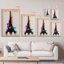 Carregar imagem no visualizador da galeria, France Travel Poster, Eiffel Tower Wall Art, Paris, Europe Wall Art, Travel Wall Print, Travel Poster, Travel Wall Art, Canvas Wall Print