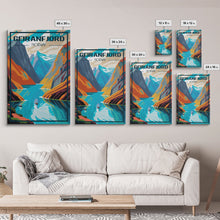 Load image into Gallery viewer, Geirangerfjord Wall Art, Norway Travel Poster, Europe Wall Poster, Travel Wall Print, Travel Poster, Travel Wall Art, Canvas Wall Print