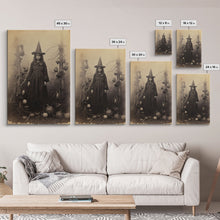 Load image into Gallery viewer, Witchy Wall Art, Moody Wall Art, Gothic Wall Art, Dark Fantasy, Horror Art, Canvas Print, Wall Art, Vertical Print, Home Decor, Wall Decor