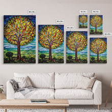 Carregar imagem no visualizador da galeria, Abstract Art, Tree Wall Art, Nature Print, Canvas Print, Wall Hanging, Portrait Art, New Homeowner Gift, Above Bed Art, Entryway Prints