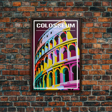 Cargar imagen en el visor de la galería, Colosseum, Rome Wall Art, Italy Travel Poster, Europe Wall Art, Travel Wall Print, Travel Poster, Travel Wall Art, Canvas Wall Print