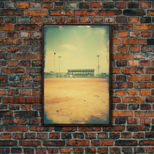 Carregar imagem no visualizador da galeria, Baseball Wall Art, Baseball Coach Gift, Minimalist Art, Canvas Print, Wall Hanging, Portrait Art, Man Cave Wall Art, Game Room Decor