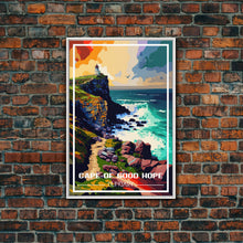 Carregar imagem no visualizador da galeria, Cape Of Good Hope, Hungary, European Wall Art, Lighthouse, Travel Wall Print, Travel Poster, Travel Wall Art, Canvas Wall Print