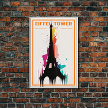 Carregar imagem no visualizador da galeria, France Travel Poster, Eiffel Tower Wall Art, Paris, Europe Wall Art, Travel Wall Print, Travel Poster, Travel Wall Art, Canvas Wall Print